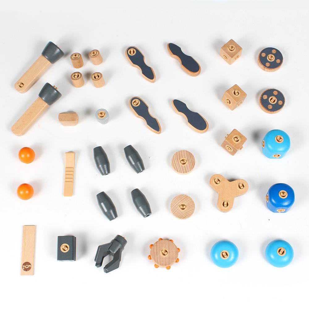 世一文化 - STEAM創意工程師木製扣接組