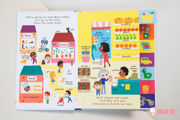 0歲培養親子共讀❤療癒系英文厚頁書 / 音效書 / 觸摸書