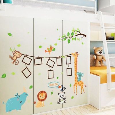 JB Design - 時尚壁貼-動物相框 (60cm*90cm)