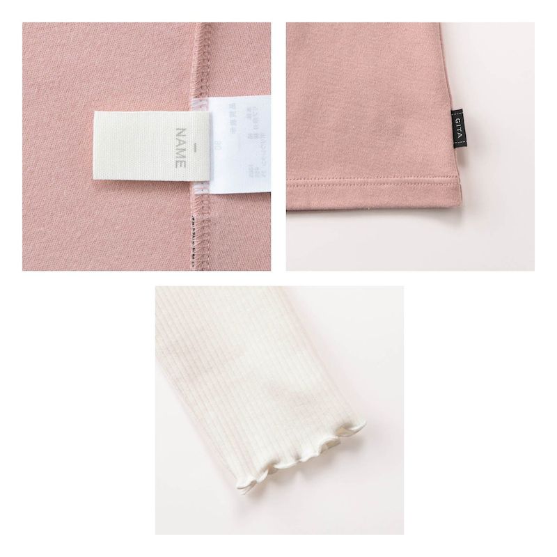 日本千趣會 - GITA 假二件細肩帶純棉長袖洋裝-黑水藍