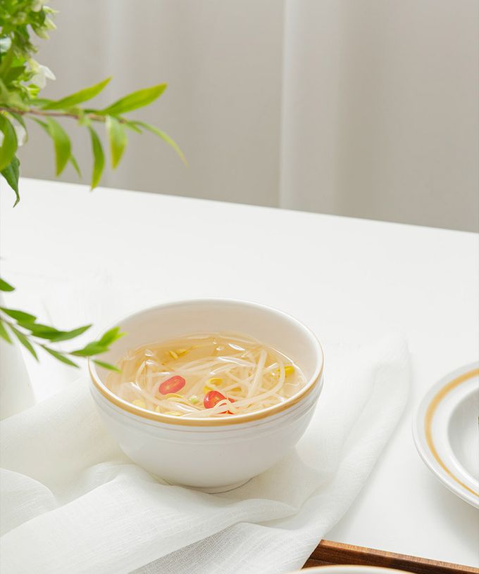 韓國 SSUEIM - RETRO系列極簡ins陶瓷飯碗2件組11cm (深藍)