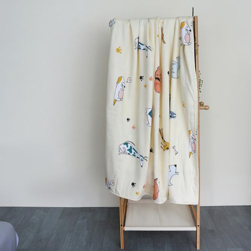 MIT 40支天絲兒童涼被-狗狗家族-120*150CM