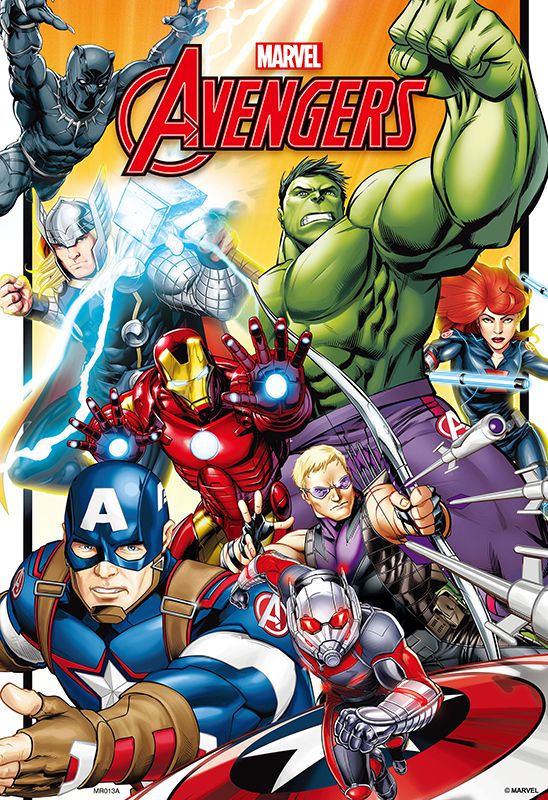 300片盒裝拼圖-漫威 復仇者聯盟