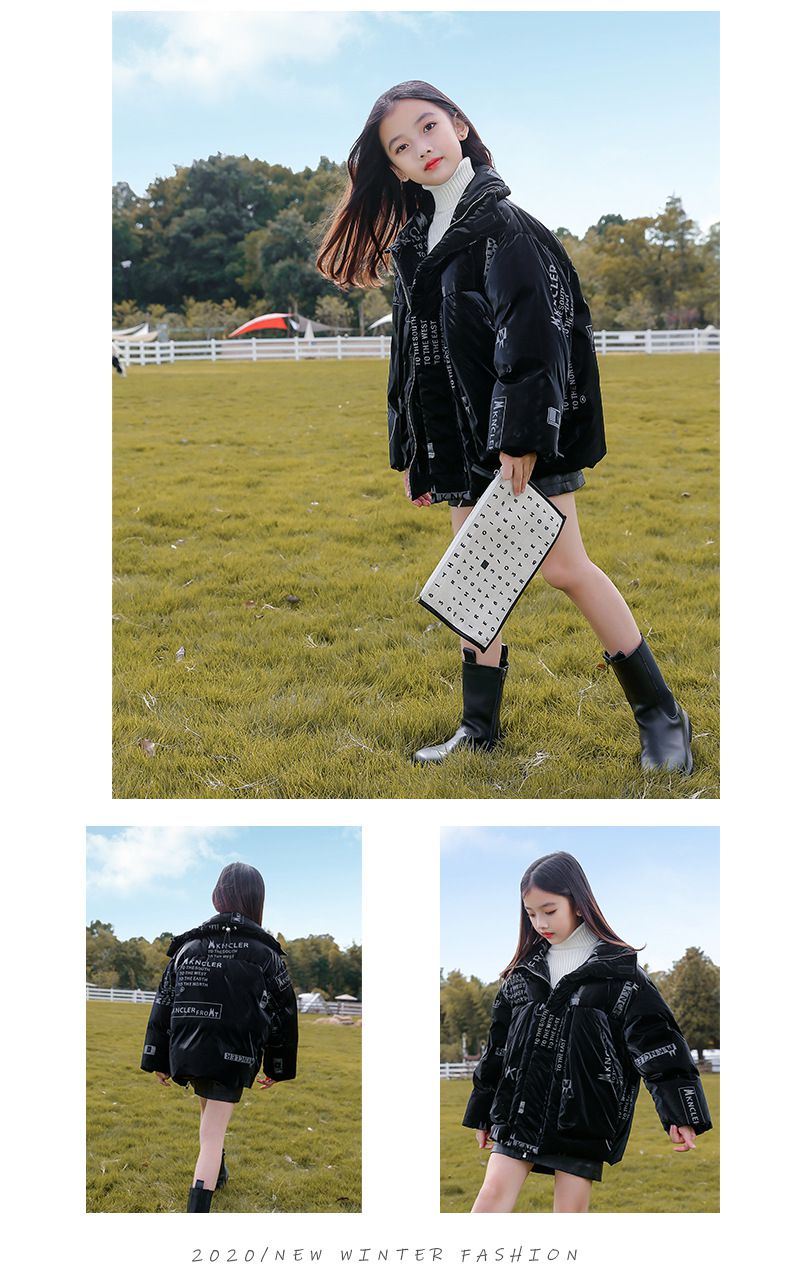 暖暖羽絨外套(90%鴨絨)-黑色