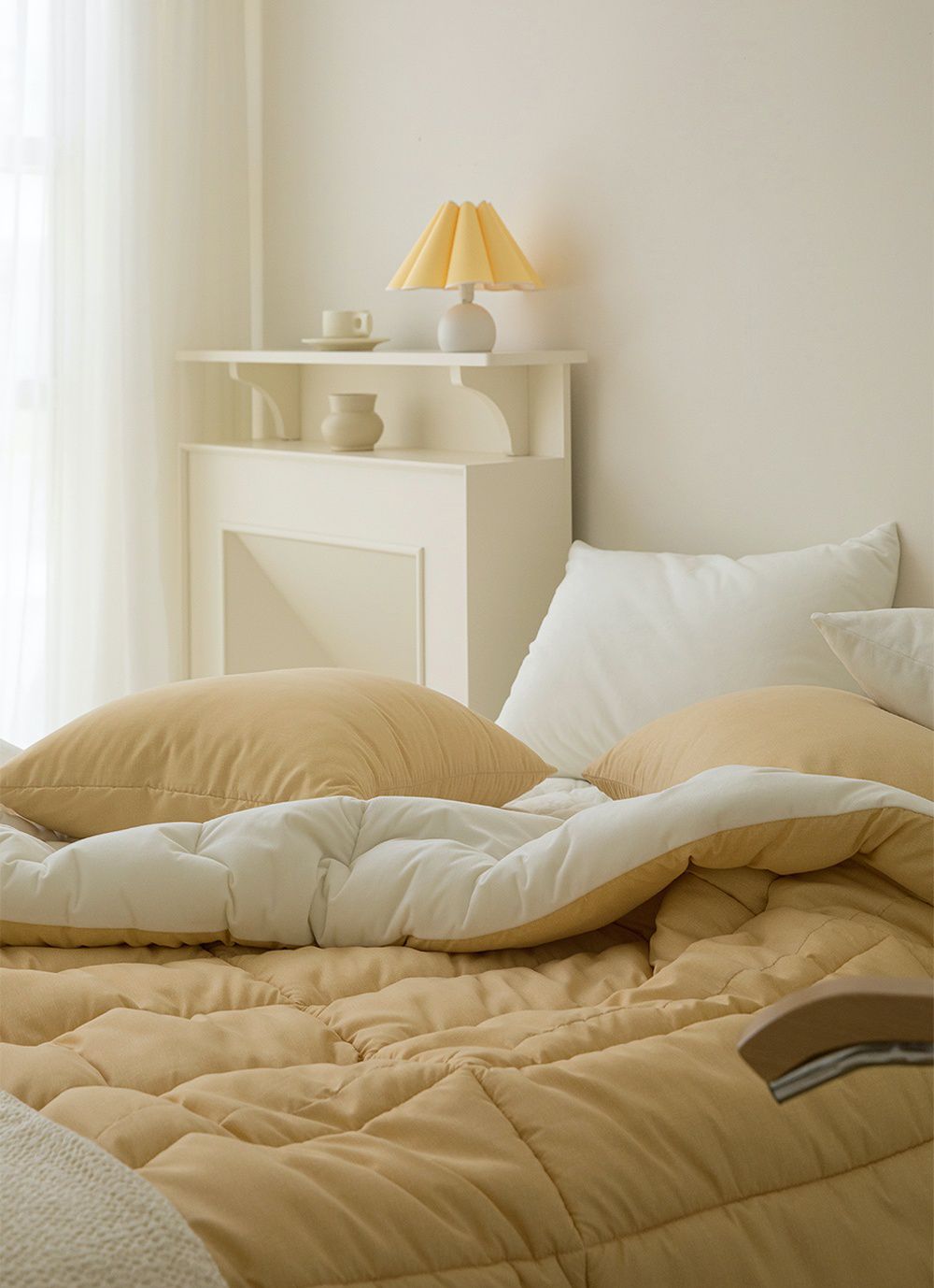 韓國 Maatila - 可水洗超細纖維棉花糖棉被-香橙蒟蒻