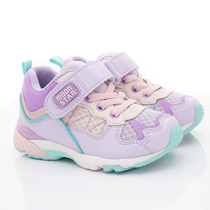 Moonstar日本月星 - HI系列十大機能童鞋-MSC23359紫(中小童段)-機能運動鞋-紫