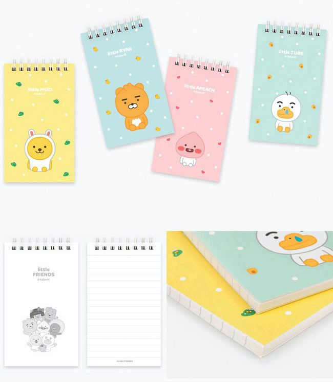 Kakao Friends - 認真筆記8入組-Ryan