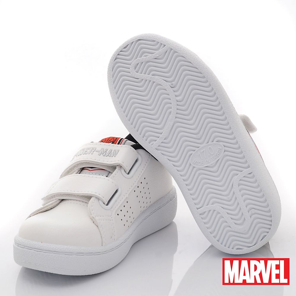 台灣製蜘蛛人休閒運動鞋白(中大童段)-運動鞋-白