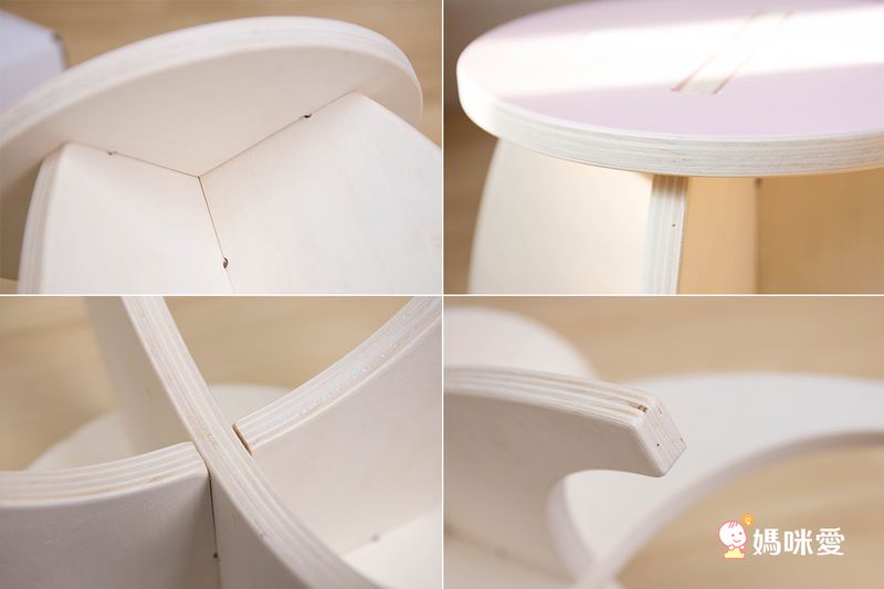 HELLO MONKEY - 兒童椅凳-粉藍