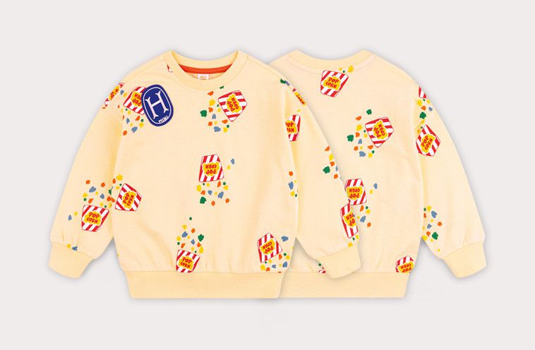 韓國 HEJMINI - 爆米花大學T