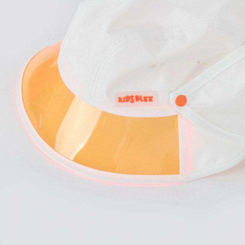 韓國 Babyblee - 抗UV遮陽板遮脖防曬帽-粉紅 (頭圍：L(50-54cm))