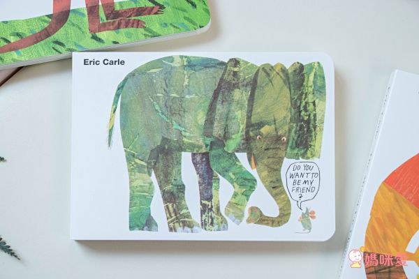 全球知名童書大師艾瑞卡爾Eric Carle ★英文認知硬頁書★ 一歲就能入手～給幼兒最棒的英文學習禮物！