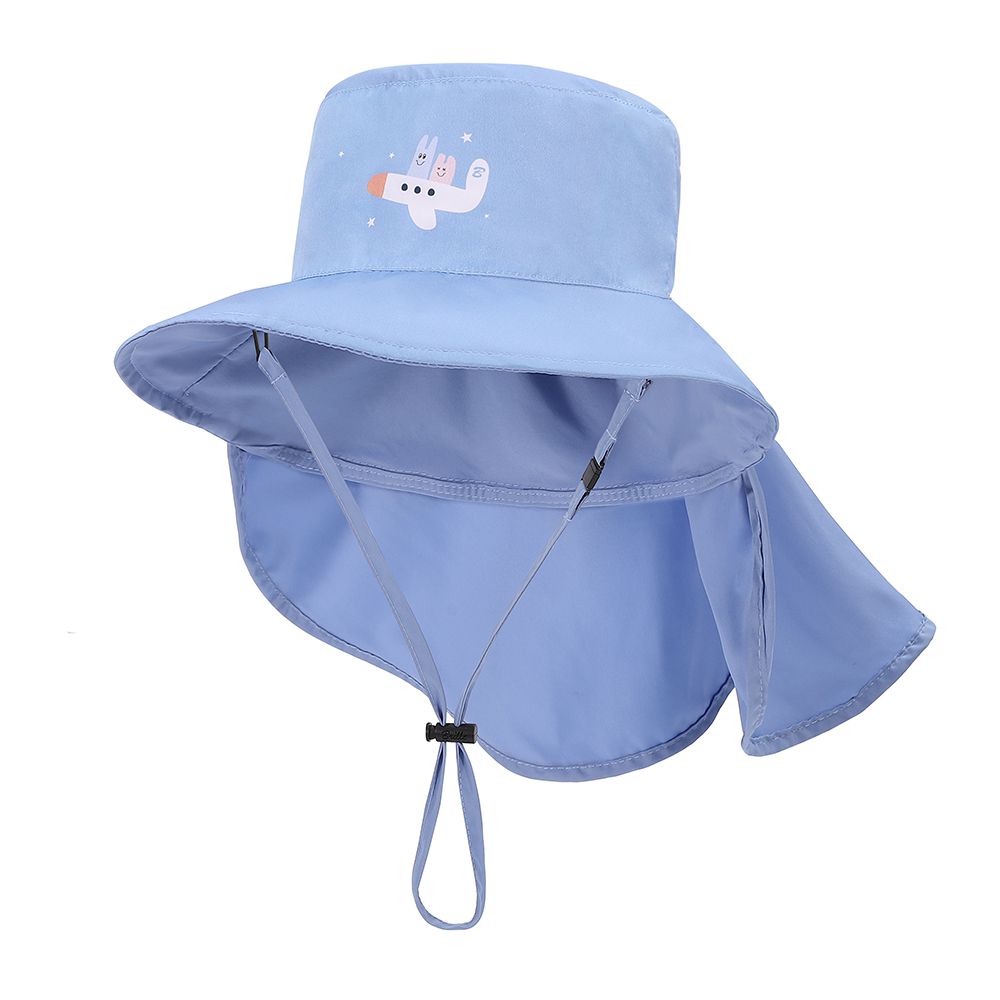 Brille Brille - 迷你空行者頸部防護兒童防曬帽(可收放型)UPF50+ 3-10歲 (頭圍46-56cm)