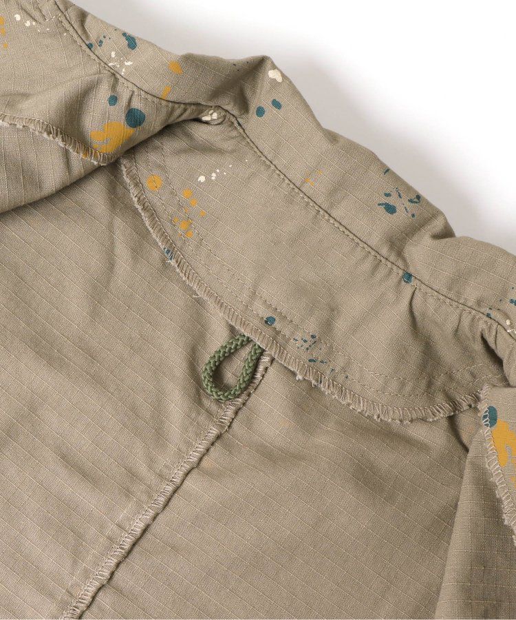 日本 BREEZE - 美式帥氣翻領夾克/薄外套-格紋-黑白