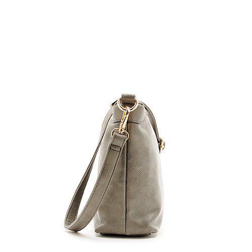 日本 FIRANO - 馬蹄環簡約肩背/側背兩用大方包+檸檬折疊購物袋 三件組-BE