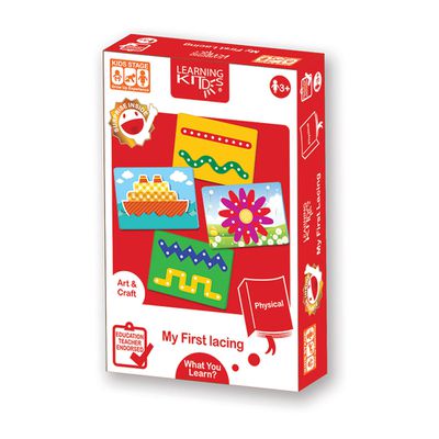 香港 Learning Kitds - 操作系列-圖案穿繩認知遊戲