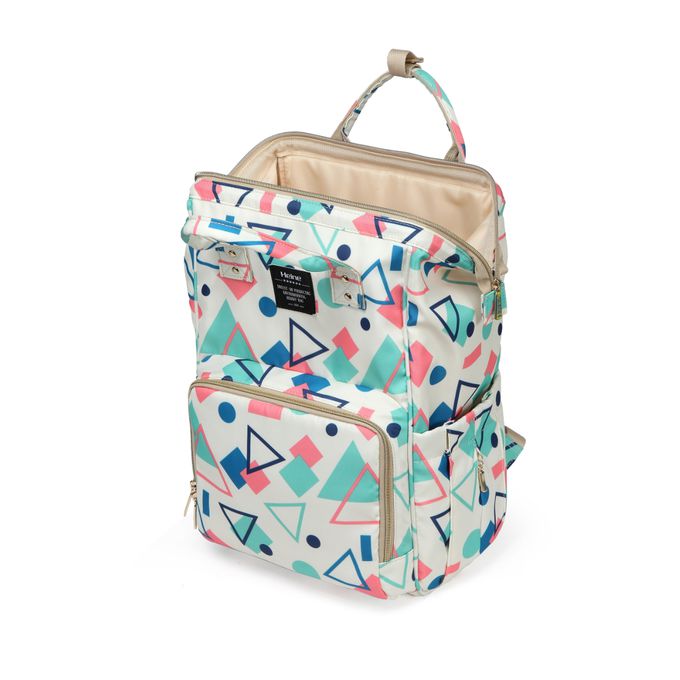 Heine 海恩 - WIN-202 時尚多功能多口袋 媽媽包 後背包 育兒包 待產包-夏日風情