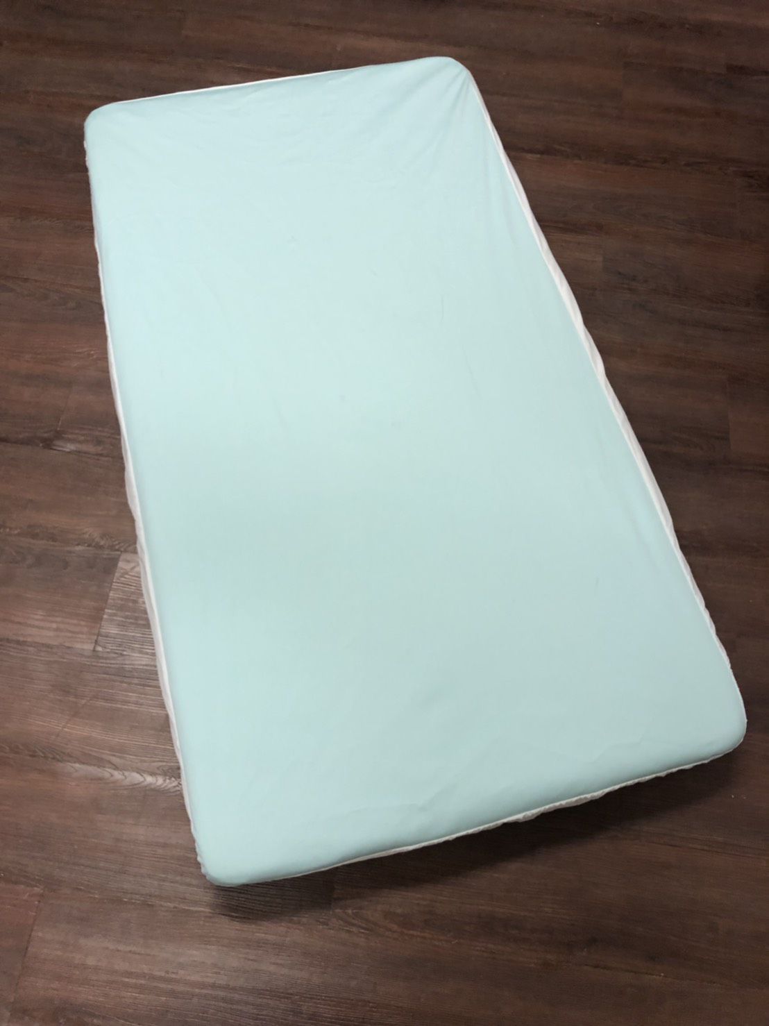 Rockland - 中床藍色保潔墊-藍色 (120X65)-床墊套含天絲棉材質