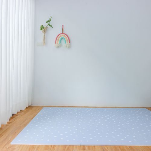 海上絲路-波爾卡系列巧拼-淺藍色 (單片62*62cm)-六片入