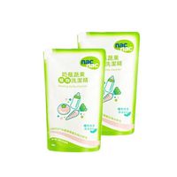 nac nac - 奶蔬洗潔精-補充包/2入組-600ml*2