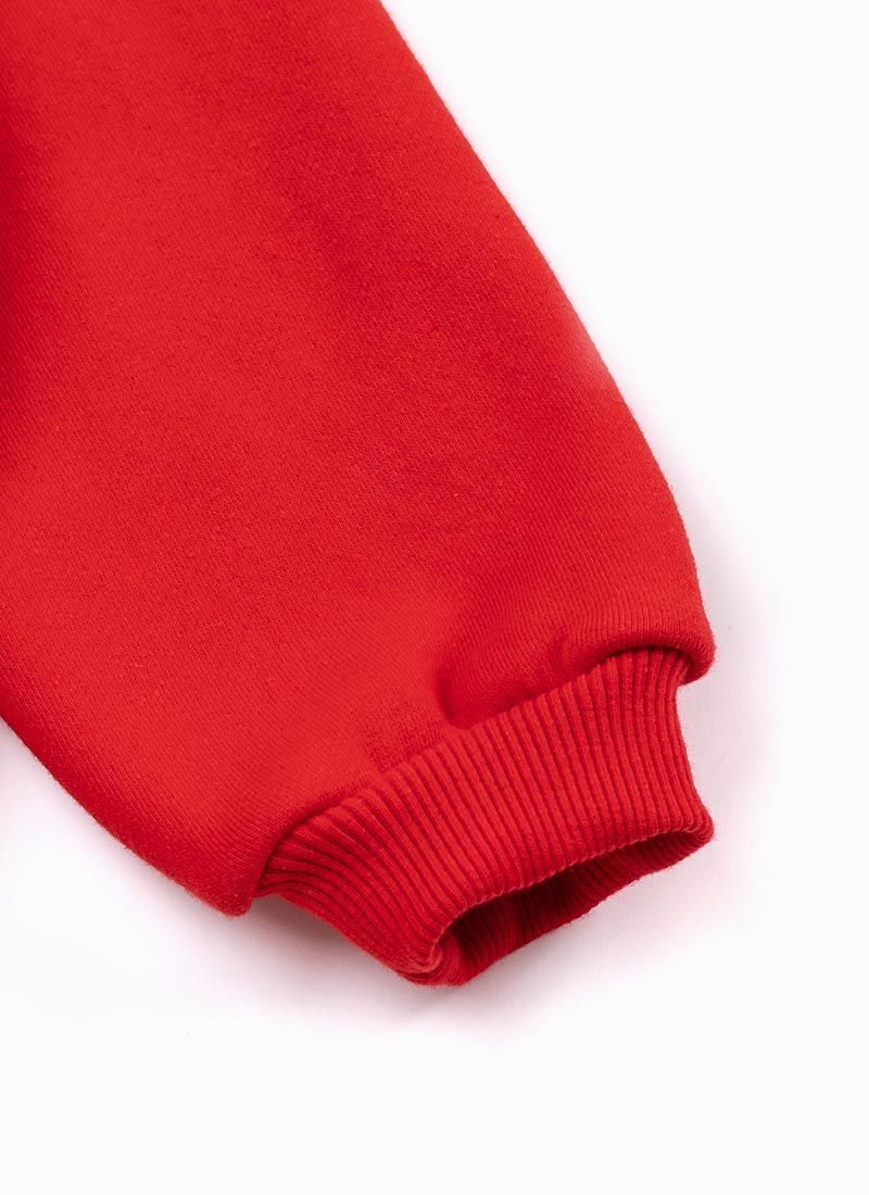 韓國 OZKIZ - (裏起毛)魯道夫連帽T/聖誕-咖啡