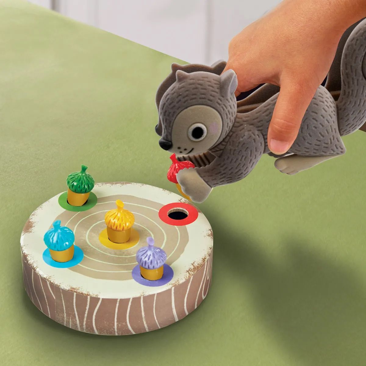 美國 Educational Insights - 小松鼠的橡果爭奪戰-(10週年紀念版)-3歲以上