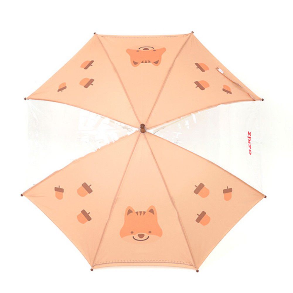 韓國 OZKIZ - 超輕量兒童安全雨傘-可愛松鼠 (FREE)