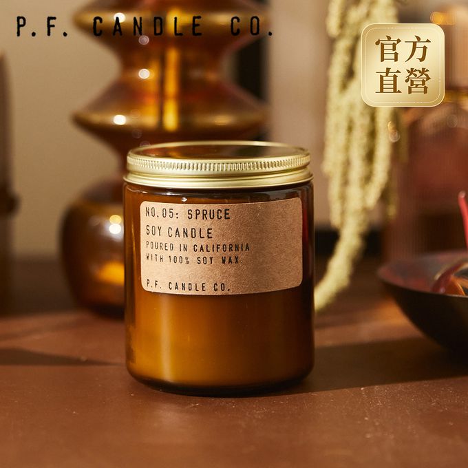 美國 P.F. CANDLE CO. - 手工香氛蠟燭-雲杉-7.2oz