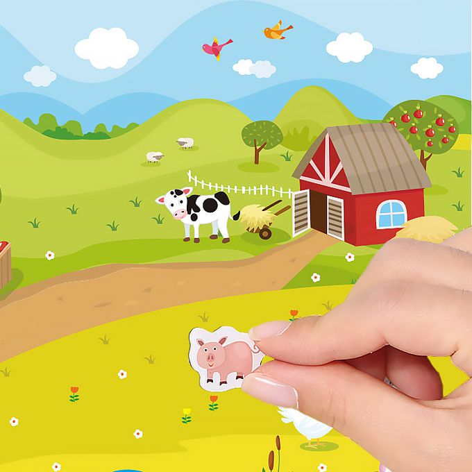 韓國 Ariati - 迷您磁性貼-農場