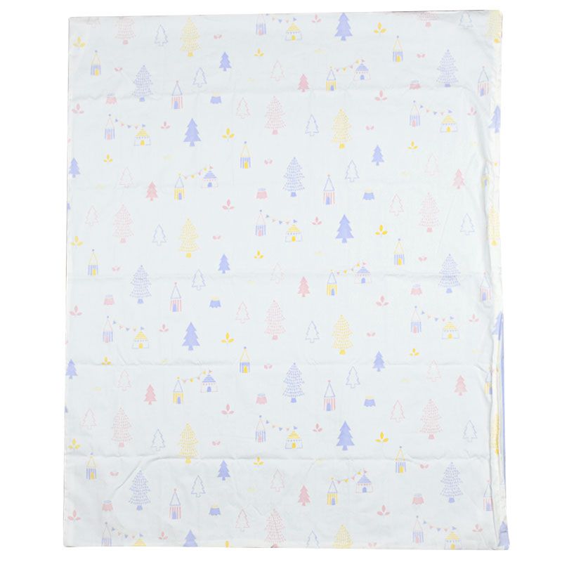 akachan honpo - 迷你被套-森林馬戲團-藍色 (80×100cm)