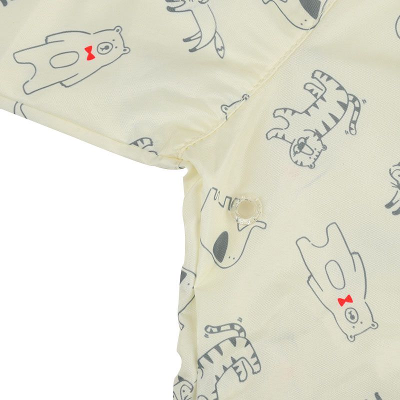 akachan honpo - 強力防潑水雨衣-動物-象牙白色