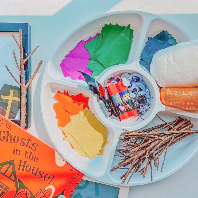 玩玩 Play - 韓國分格多用感官盆-分分盆_方方 (長29cm寬40cm深度4cm)