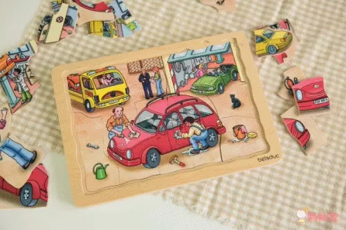 【德國 Beleduc 貝樂多】多層故事木拼圖