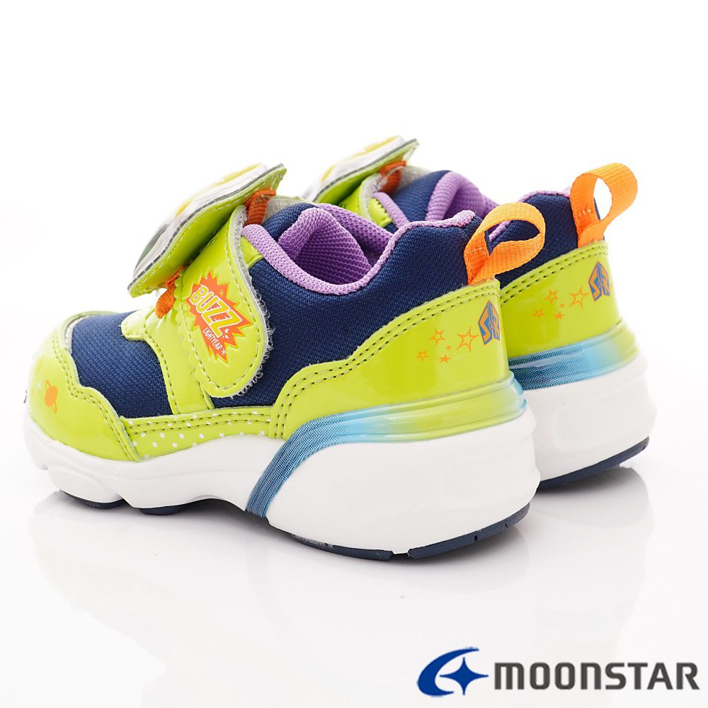 Moonstar日本月星 - 迪士尼玩具總動員聯名電燈鞋款(中小童段)-綠