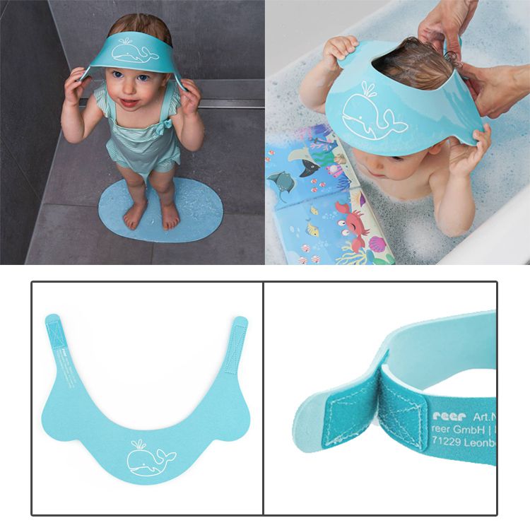 REER - MyHappyBath洗髮帽/藍鯨魚