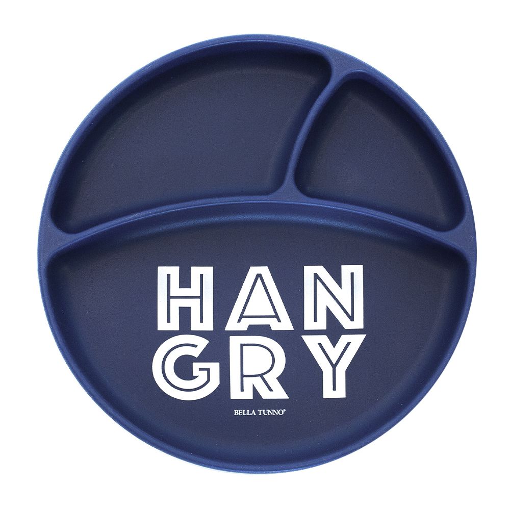 矽膠分格防滑餐盤-(Hangry 我好餓)