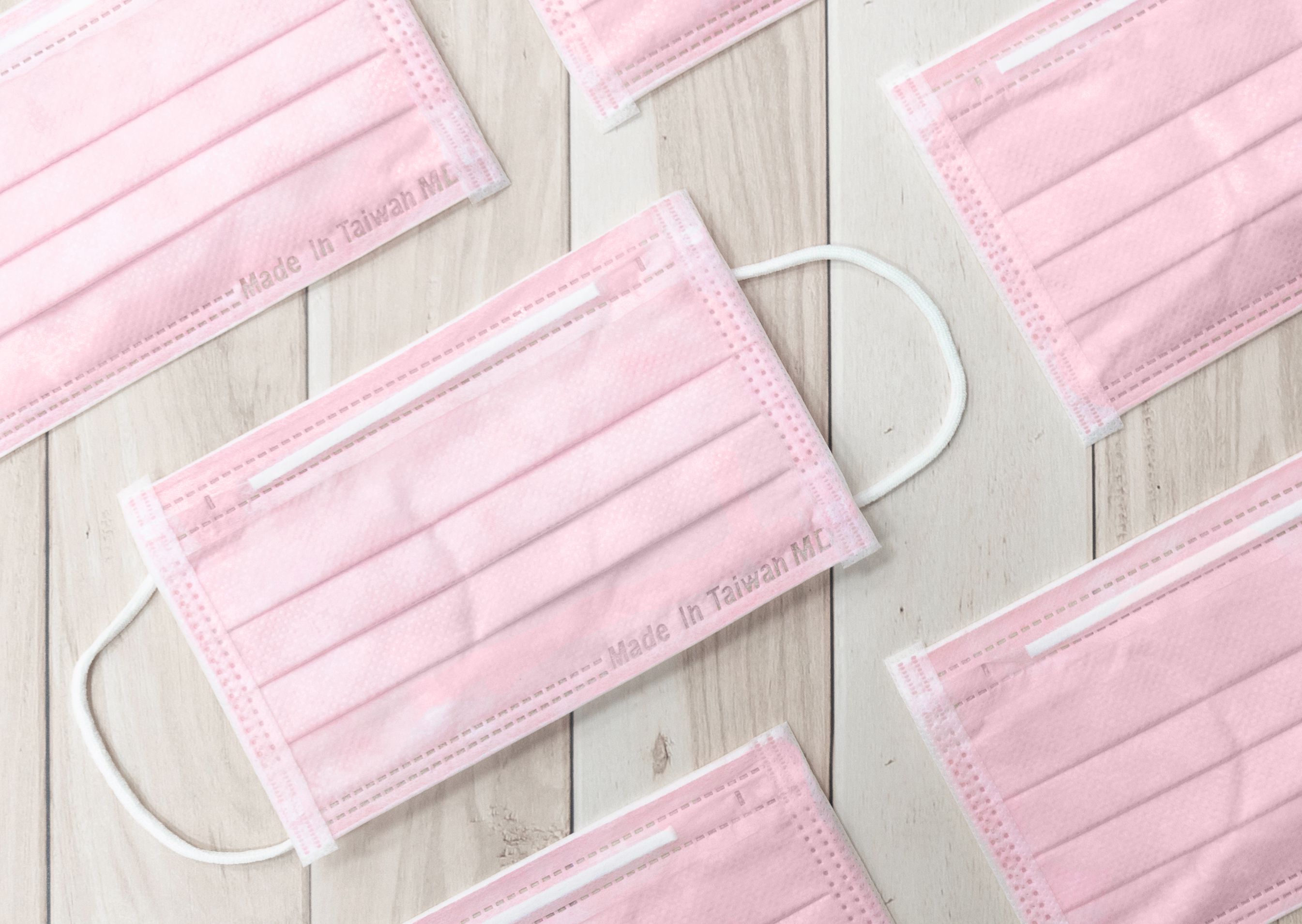 順易利口罩 SUMEASY - 兒童平面醫用口罩-粉色 (約9cm x 14.5cm，6-12歲適用)-50入