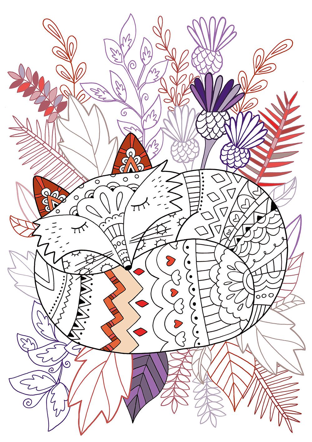 專注力UP：創意著色書-100款著色畫