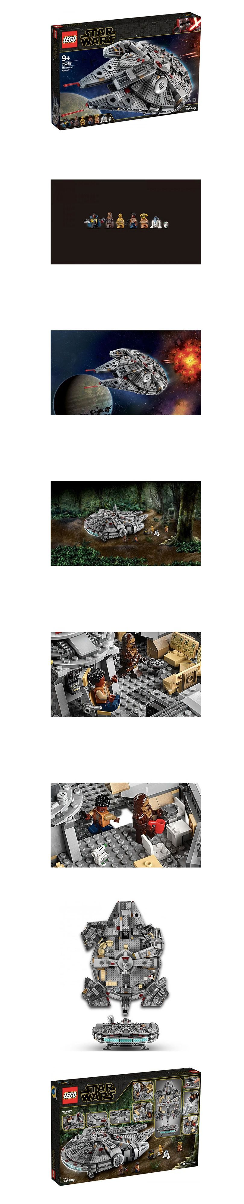 樂高 LEGO - 【新品】樂高STAR WARS星際大戰系列- Millennium Falcon™ 75257-1351pcs