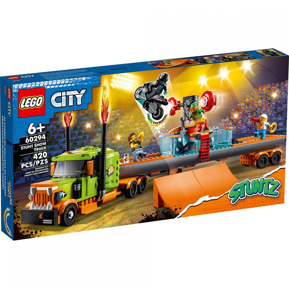 樂高 LEGO - 樂高積木 LEGO《LT60294》City 城市系列 -特技表演卡車-420pcs