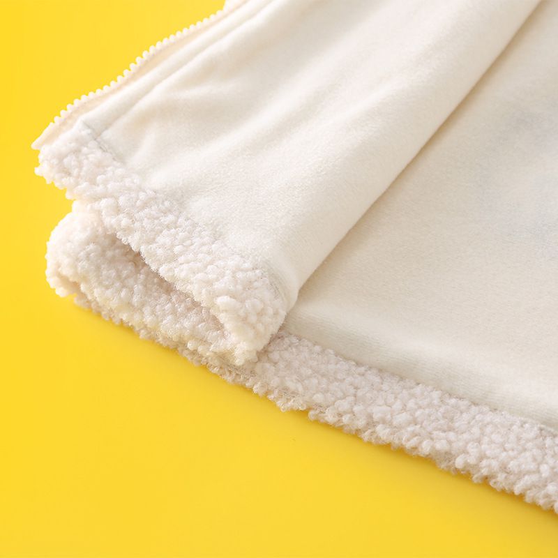 卡通人物史努比時尚羊羔絨外套(送包包)-SNOOPY-綠色