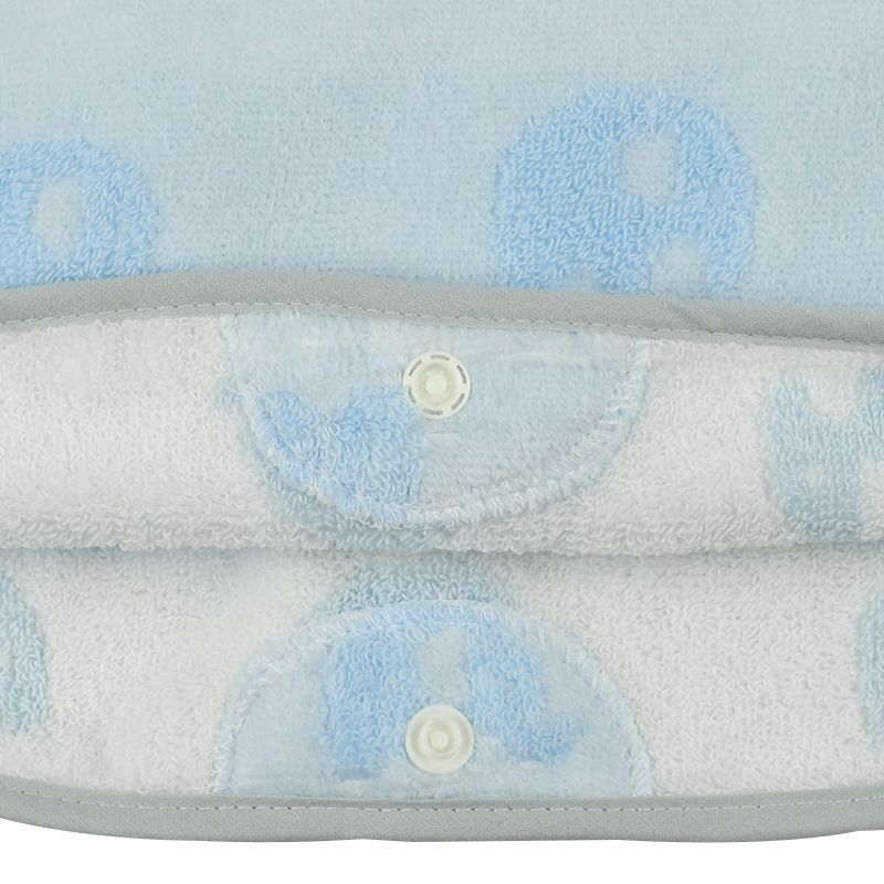 akachan honpo - 柔軟純棉防踢被-藍色 (60~90cm)