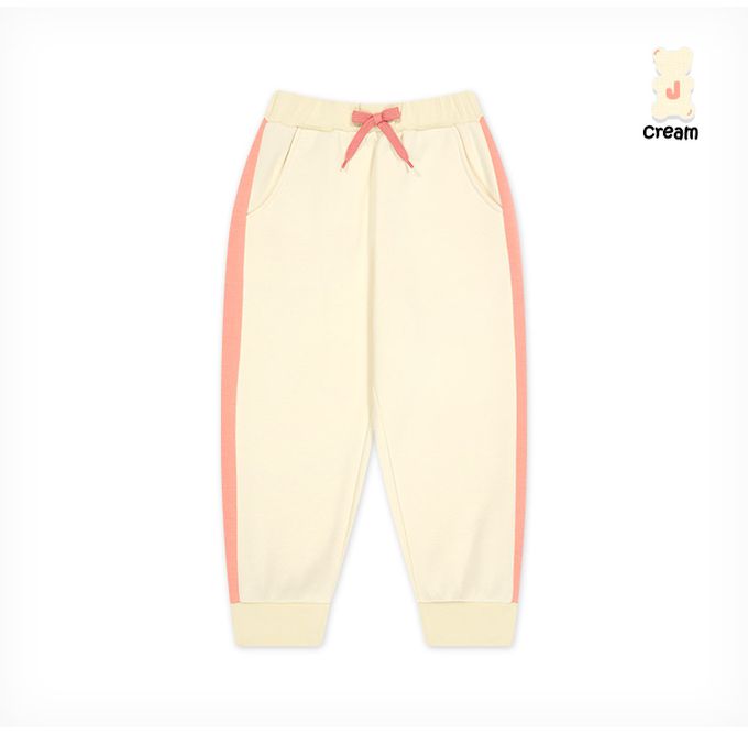 韓國 Jelispoon - (聯名款)熊熊好夥伴內刷毛長袖套裝-薄荷綠