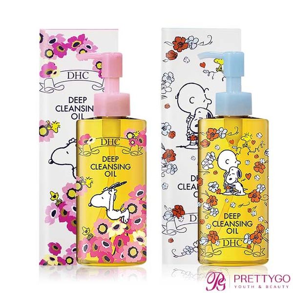 DHC - 【出清夏殺】史努比限定版深層卸妝油-(200ml)-藍色-有效期限2024-03-31