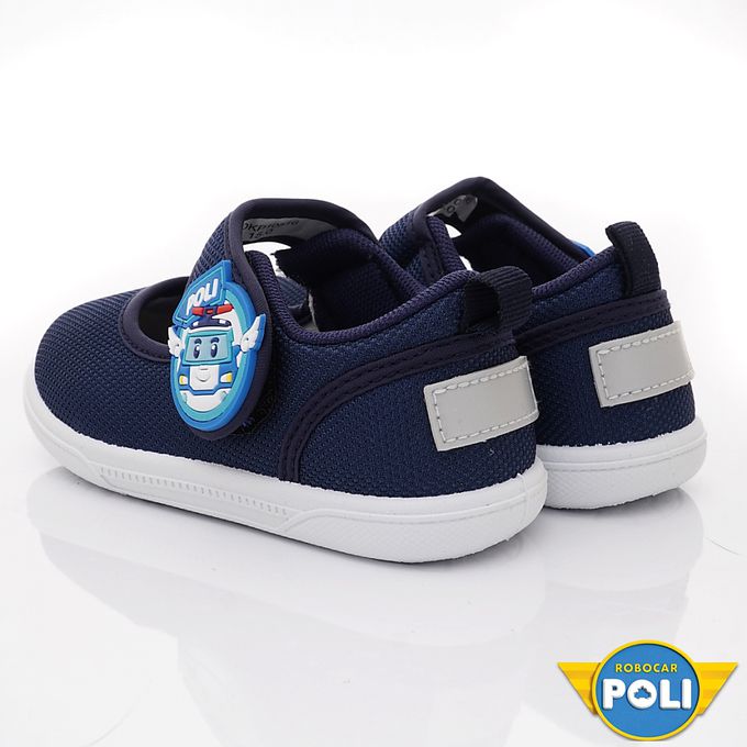 台灣製POLI休閒室內鞋-POKP10516藍(中小童)-室內休閒鞋-藍