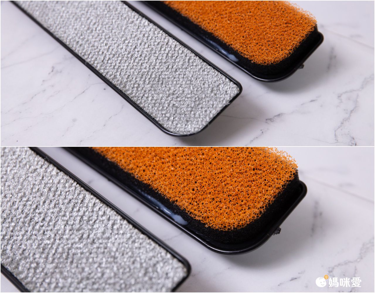 三合一多功能窗戶玻璃清潔刷-黃色