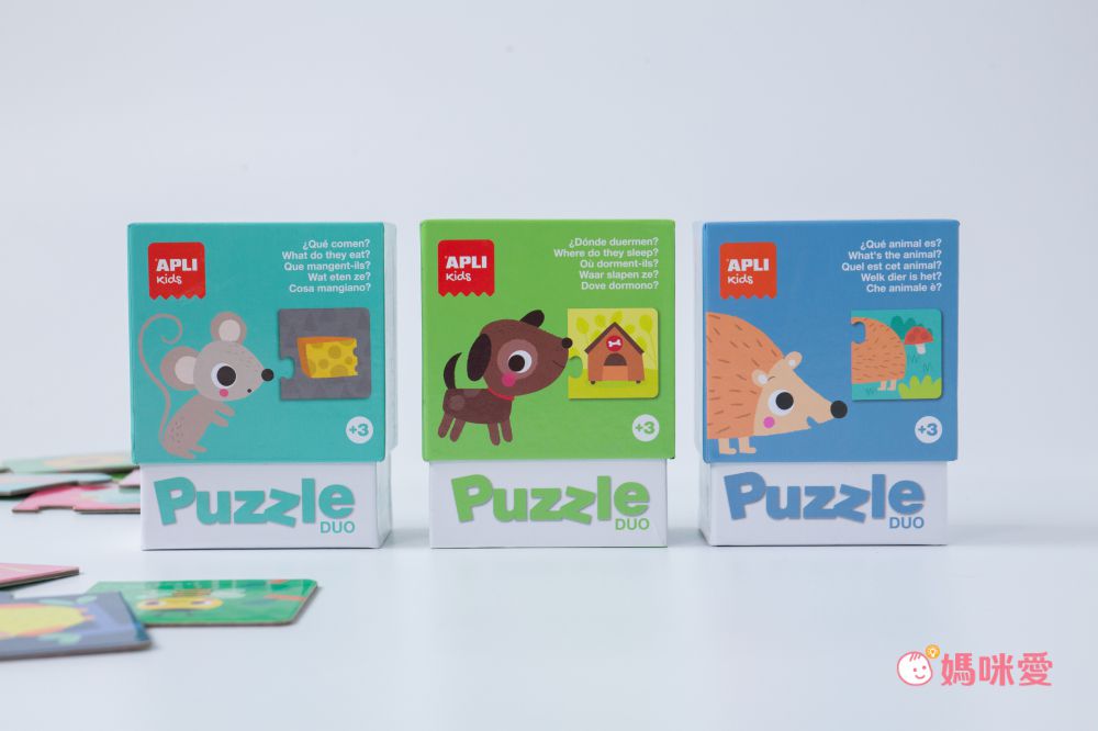 熱銷補貨到【西班牙 APLI 】初階拼圖／旅行遊戲卡／馬賽克拼貼