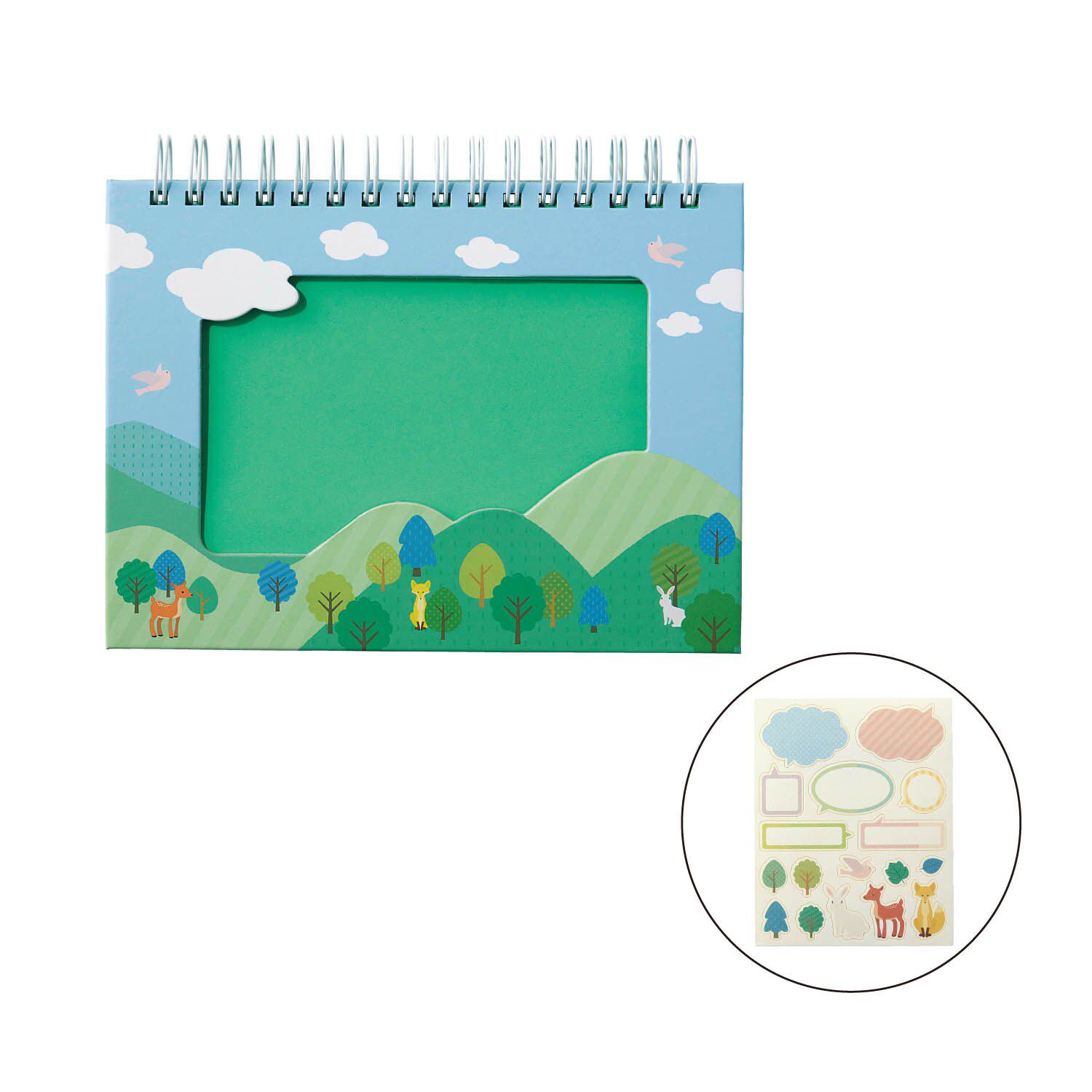 日本千趣會 - 日本製 相框造型的相簿冊(31枚)-遠處的山峰 (3x5相片)