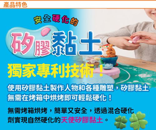 迷您天使矽膠黏土-河豚