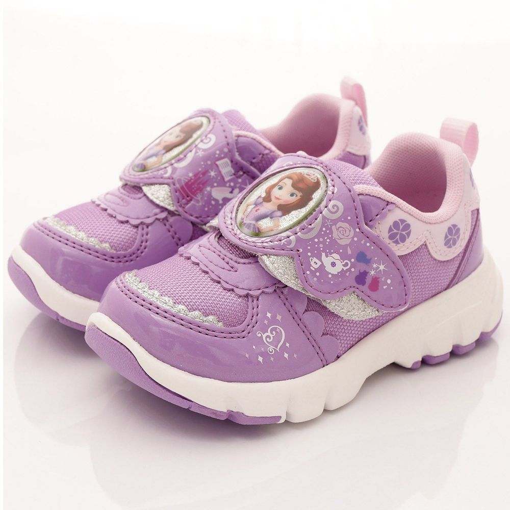 Moonstar日本月星 - 日本月星機能童鞋-2E蘇菲亞公主透氣機能款(中小童段)-紫
